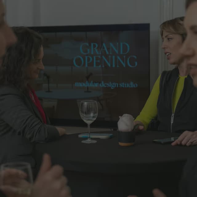 Modular set, brand-ready & ready to use