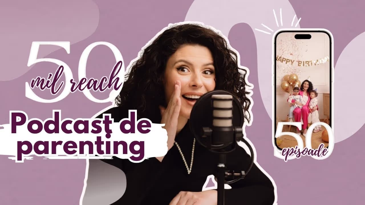 Thumbnail podcast Creștem Mari