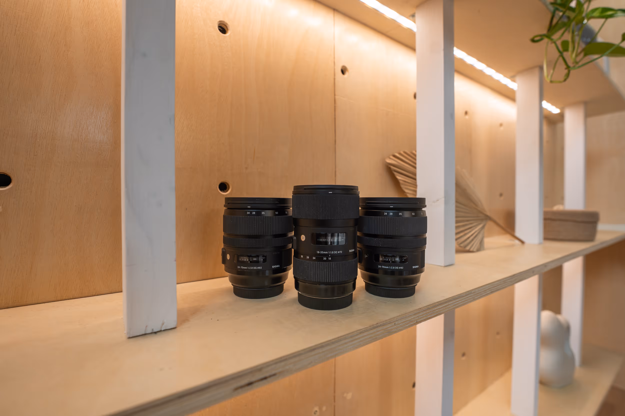 Studio equipment Sigma Lenses