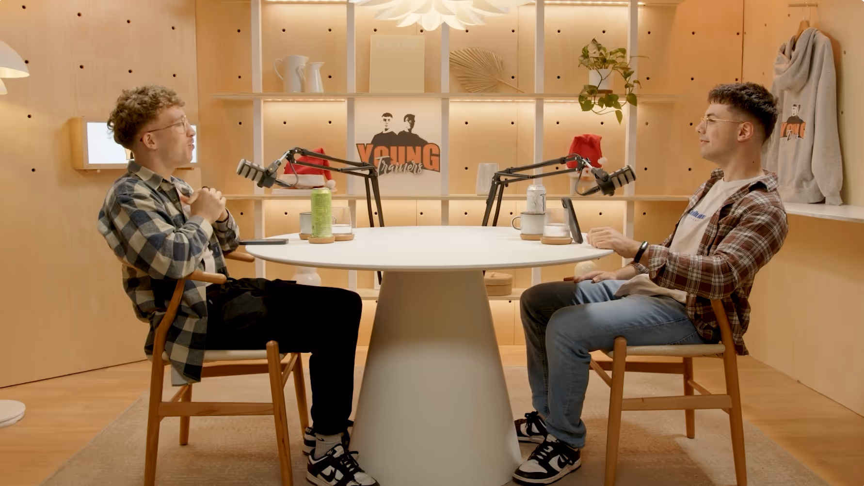 Young Trainers podcast studio